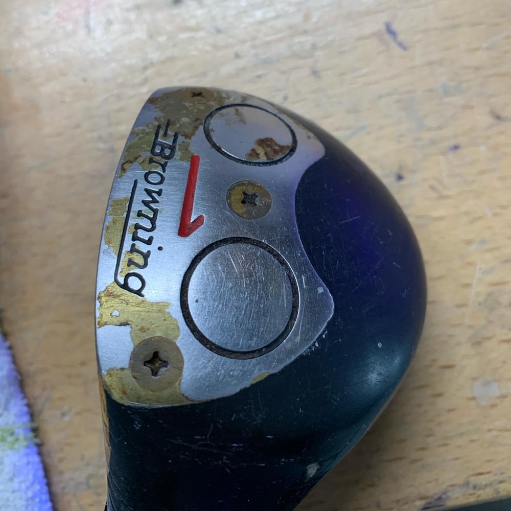 Golf club browning